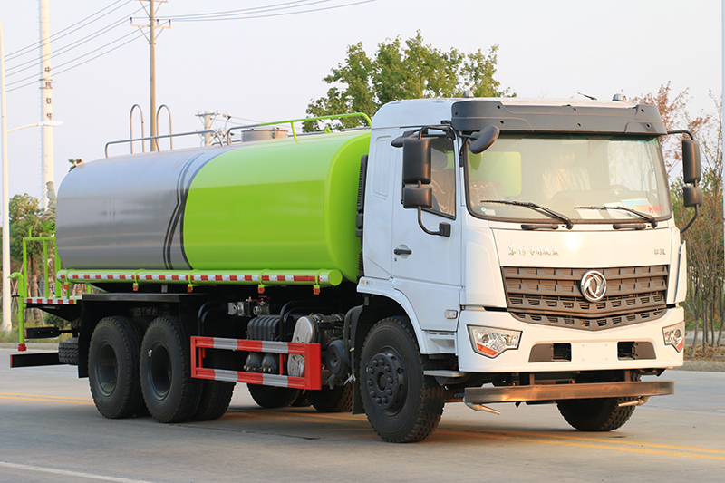 國六東風(fēng)專底后雙橋18-20方灑水車