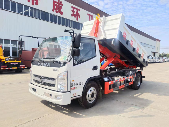 凱馬6方勾臂垃圾車